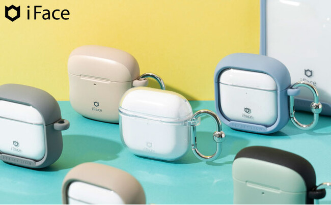 「iFace」AirPods 第4世代専用ケースカラビナが新しくなって新登場!