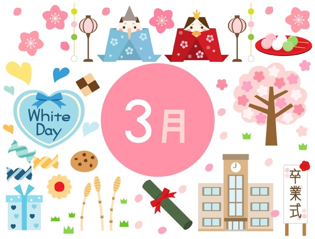 【3月といえば何？】行事・食べ物・花などの風物詩をランキング形式で紹介！