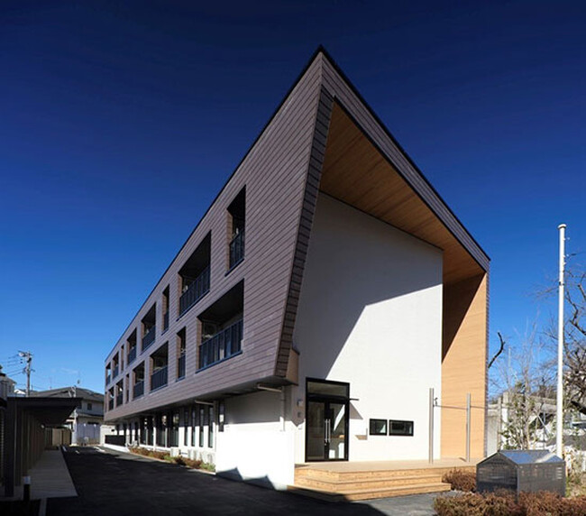 純木造3階建て 東京農業大学 学生寮で「木」の効果検証～3月に陸上競技部の学生入寮～