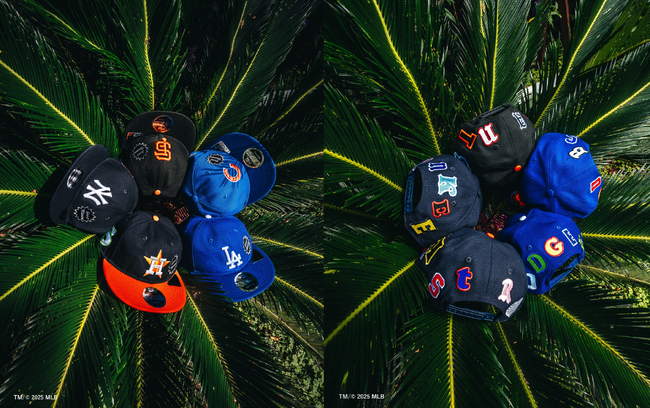 (C)SAINT Mxxxxxx とNEW ERA(R)（ニューエラ）がMLBをパートナーに迎えたコラボレーションヘッドウェアを、2025年3月8日（土）にローンチ