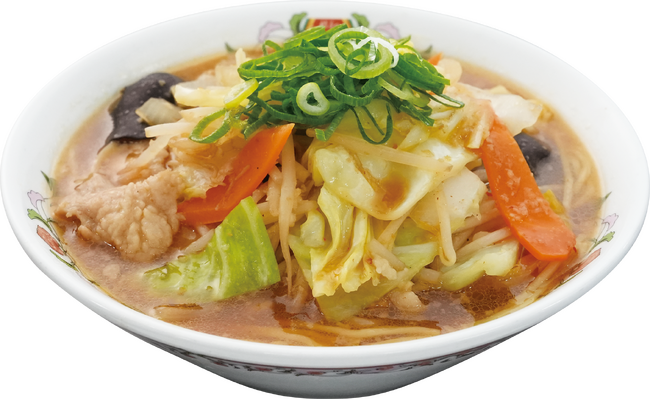 【餃子の王将】被災地復興応援「野菜煮込みラーメン」販売のお知らせ