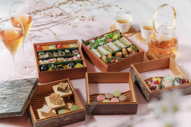 【星のや軽井沢】春の芽吹きを五感で味わう、1日1組限定の「棚田アフタヌーンティー -春-」提供