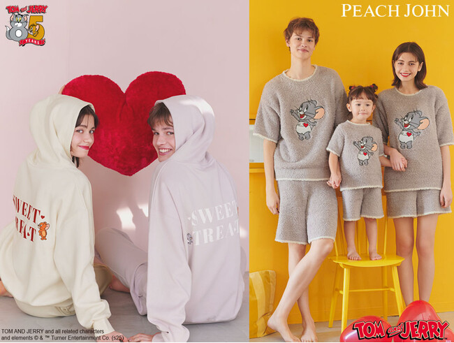 ピーチ・ジョンから『TOM and JERRY（トムとジェリー）』限定コレクションが3月5日(水)に発売！