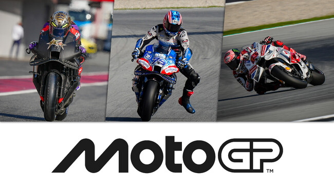 MotoGPTM　2025年シーズン全戦をHuluで完全生配信！