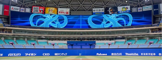 「バンテリンドーム ナゴヤ」に大型LED表示装置を納入