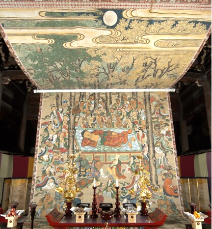 江戸時代に考案されたVR体験?!日本最大級の涅槃図を仏殿にて3月11日より16日まで公開。