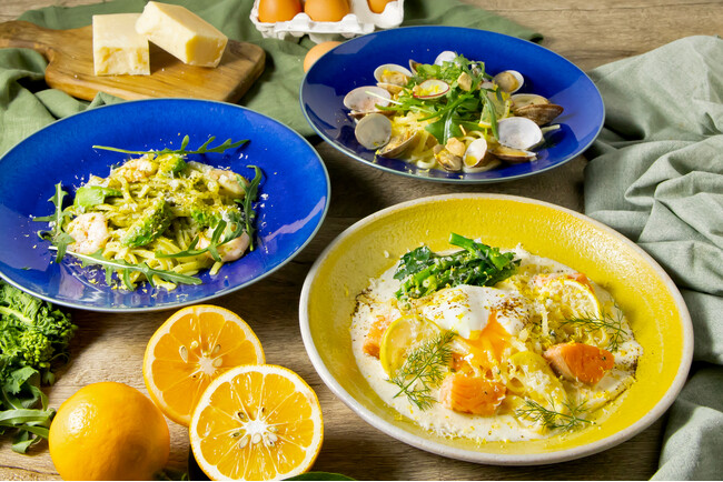 春爽やかなレモンが香る生パスタ。”淡路島の食材を味わう”ルクア大阪「島パスタ MIKE（ミケ）」でレモンパスタフェア、3月4日（火）から。