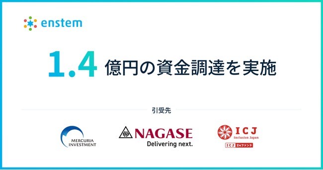 [生体データ×AI] ドライバー・作業員の安全・健康を守る「enstem」が1.4億円の資金調達を実施