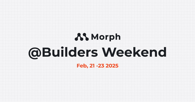 Morph、国際ハッカソン「Builders Weekend」にパートナー参加―実用的なAIアプリ提案とプロトタイプ実装を実現