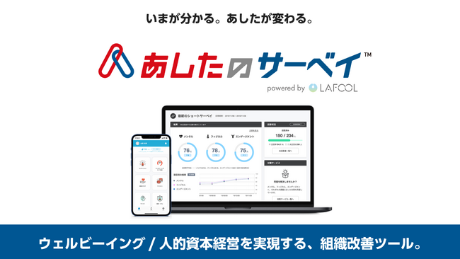 あしたのチーム、ラフ―ルと業務提携し「あしたのサーベイ(TM)」の提供を開始