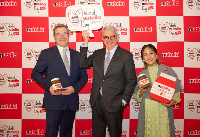 World Nutella Day2025祝賀レセプション、日本初開催！　特別ゲスト・Nutella＠ブランドアンバサダー・岩淵真奈さん