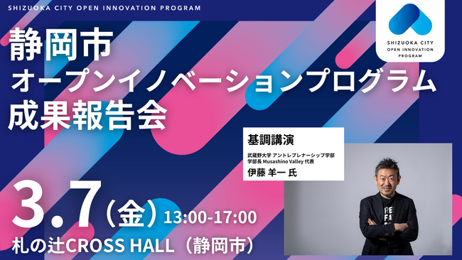 AlphaDrive、静岡市オープンイノベションプログラム成果報告会を開催