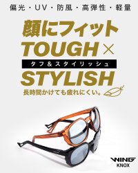 軽量で顔にフィットするサングラスを日本市場に初公開！「KNOXウインドプロテクトサングラス」の先行販売を開始