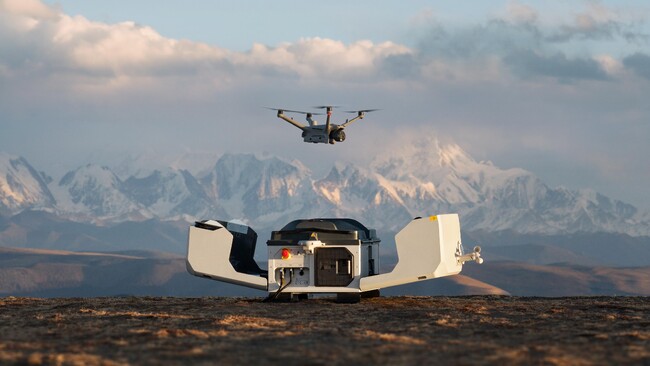 DJI Dock 3は、24時間365日リモート運用できるエンタープライズソリューションを提供します