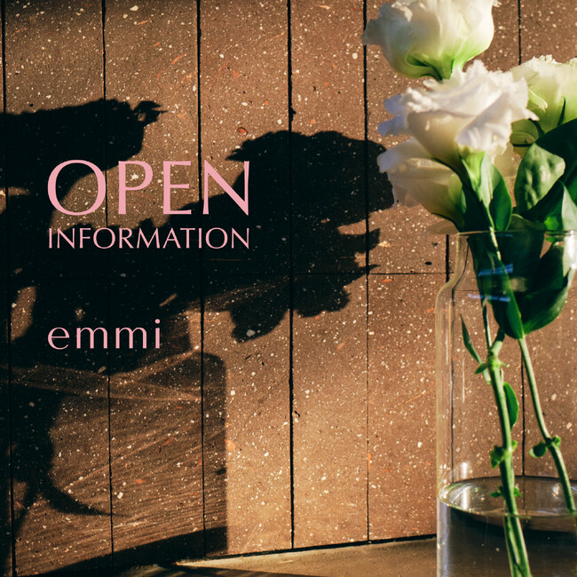 3月12日(水)emmi 阪急うめだ本店がリニューアルオープン！店舗限定アイテムの発売やノベルティをご用意