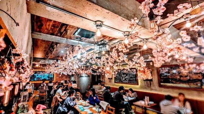 コスパ最強イタリアンバル「CONA」が花見の穴場スポットに！？期間限定イベント「CONA 桜バル」を開催！桜をテーマにした春の限定メニュー6品が登場！