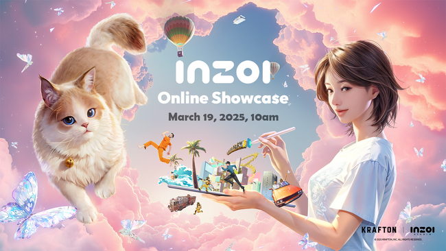 KRAFTON、3月19日「inZOI Global Showcase」を開催！