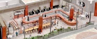 【玉川高島屋S・C】2025 年 4 月下旬、玉川高島屋ショッピングセンター西館ストリートを再生。西館１Fには通りを象徴するフードコート「P.」が誕生