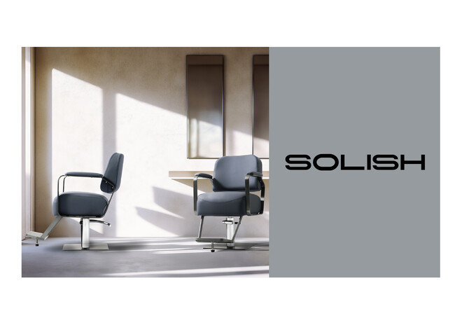 サロンにスタイリッシュな空間を演出するブランド『SOLISH(ソリッシュ)』が本格始動