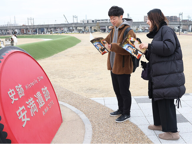 高槻市内を巡る歴史謎解きゲームが大好評