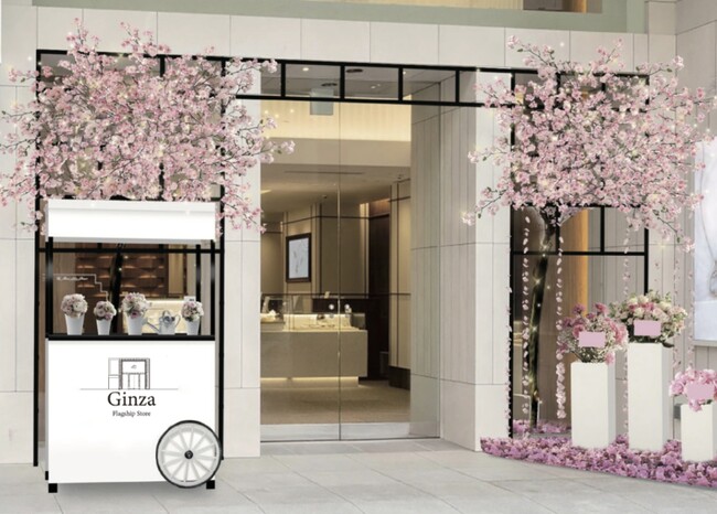 ４℃ 銀座本店 2周年 ～感謝の想いを込めた特別な春の輝き～　～Ginza Flagship Store～ 2nd Anniversary Fair開催