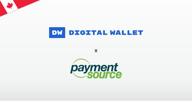 デジタルワレット、カナダの公的機関収納等を運営するPayment Source社との戦略的パートナーシップを開始