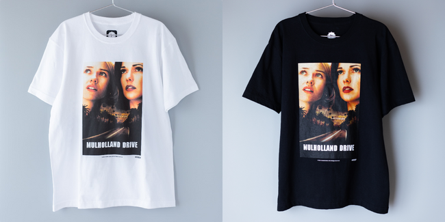 【デヴィッド・リンチ監修 オフィシャルTシャツ再販！】『マルホランド・ドライブ 4Kレストア版』追悼上映と併せてオフィシャルTシャツの受注販売が決定