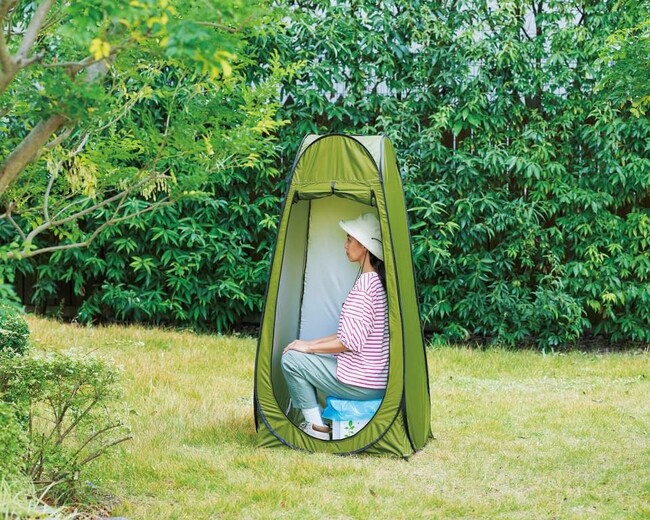 緊急時やアウトドアのトイレハウスに！「コジット防災　緊急トイレテント」を3月3日より発売