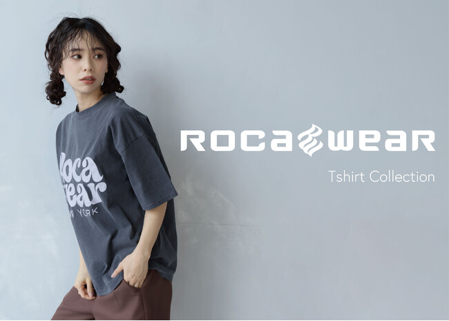 ROCAWEARより、LOGO　TーSHIRTが登場！