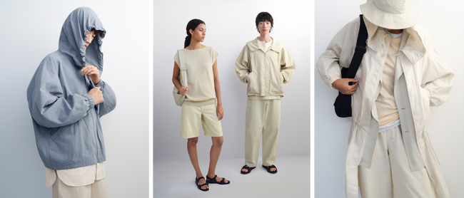 軽やかなレイヤードスタイル「Uniqlo U」 2025年春夏コレクション