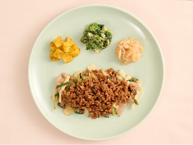 ヘルシーでも食べ応え抜群！「カラダに優しい野菜とそぼろ膳」を3月4日（火）から新発売
