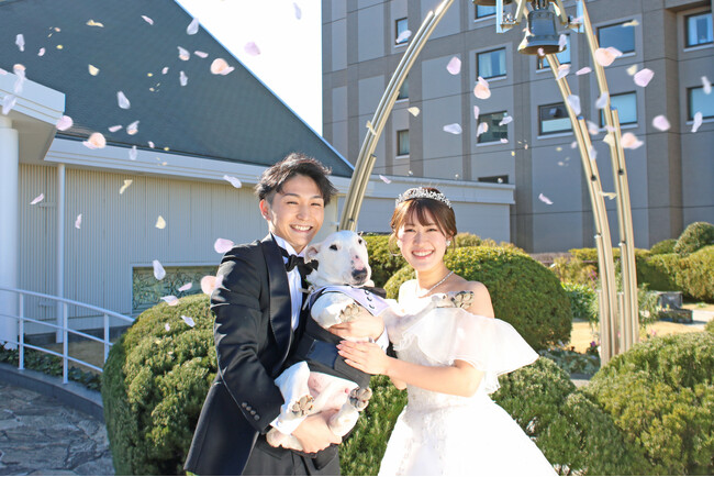 ロイヤルパインズホテル浦和 ペットと叶える特別な誓い「チャペルウェディング with ペットプラン」ご予約開始