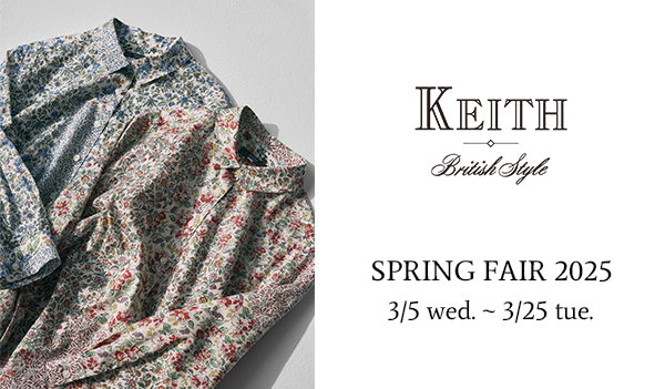 【KEITH】SPRING FAIR 2025 開催のお知らせ