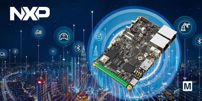 マウザー、NXP Semiconductorsの FRDM-IMX93開発ボードの取り扱いを開始