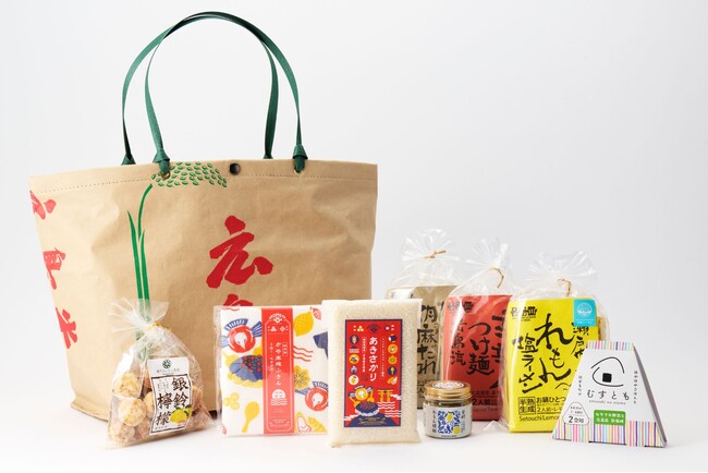老舗が手がける「広島米の米袋バッグ」がAKOMEYA TOKYO ミナモア広島のオープニング商品に採用