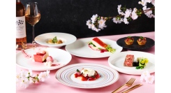春の訪れを感じる「桜のフルコース」3/7(金)より販売ディナーやランチのコースも春らしくリニューアル