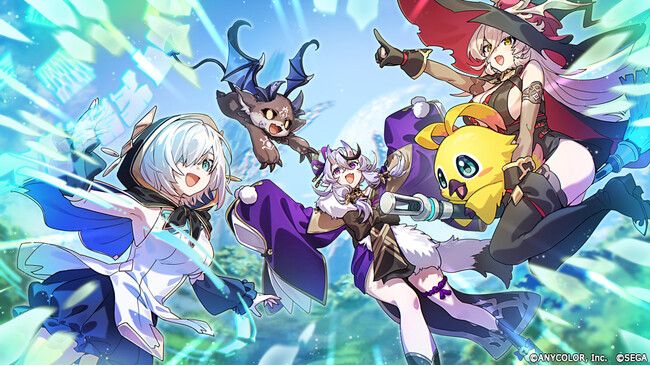 『PSO2 ニュージェネシス ver.2』バーチャルライバーグループ「にじさんじ」とのコラボ第3弾開催決定！@inooka72先生の描き下ろしコラボビジュアルも公開中！