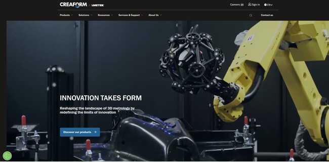 ハンディ3Dスキャナーメーカー Creaform、Creaform.OS と Creaform Metrology Suite をリリース