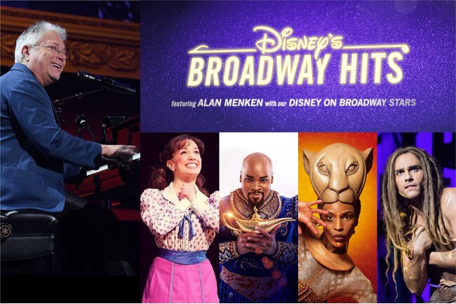 来日キャスト・MC決定＆本日よりチケット先行受付開始！新演出となり見逃せない『ディズニー・ブロードウェイ・ヒッツ feat. アラン・メンケン supported by ディズニー★JCBカード』