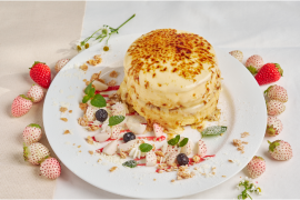 ホワイトショコラブリュレパンケーキ ホワイトショコラブリュレパンケーキ