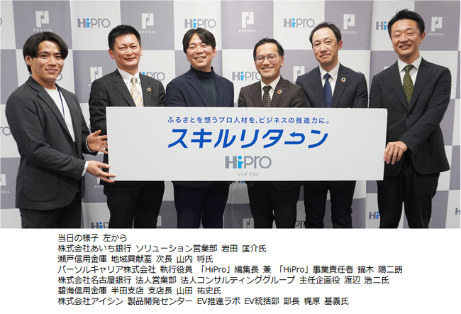 「HiPro（ハイプロ）」、愛知県でスキルリターンを開始