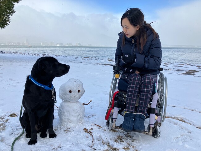 滋賀県唯一！新たな介助犬ペアが誕生！