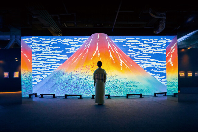 「動き出す浮世絵展 FUKUOKA」を2025年6月28日から福岡・JR博多シティで開催。東京や名古屋、ミラノで20万人以上を動員した浮世絵の世界に没入するイマーシブ体感型デジタルアートミュージアム。
