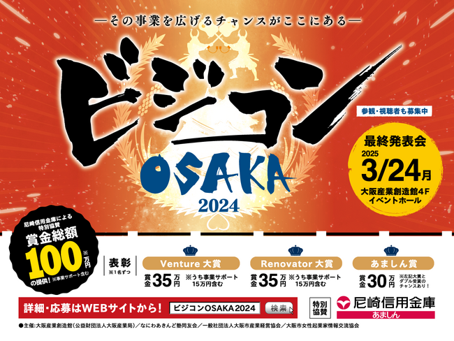 変革の最前線は大阪に！5年未満ベンチャー企業と5年超企業が集う【ビジコンOSAKA 2024】