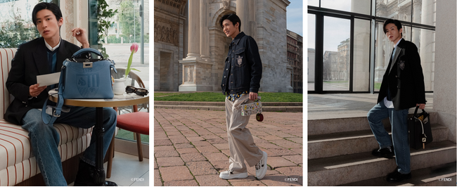 目黒蓮がフェンディ 2025-26年秋冬コレクションのショーに参加、ミラノでの一日に密着!