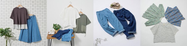 【イオン限定】使用済みの衣料品から再生された糸や生地を使用したデニムパンツやシャツなど全３９種類を新発売