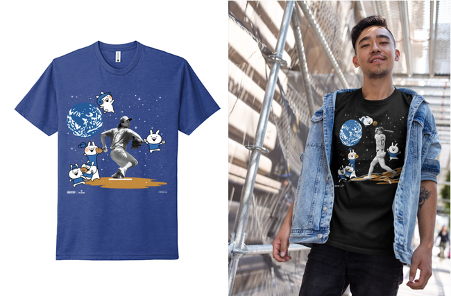 【大谷翔平らMLB日本人選手×スタンプ5億DL突破の「うさぎゅーん！」がコラボ】MLB 東京シリーズ 2025に先駆け、オリジナルアパレル新発売