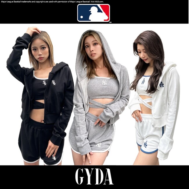 「GYDA（ジェイダ）」 「MLB（エムエルビー）」とのオリジナルアイテムを3月14日(金) 12時に予約販売開始