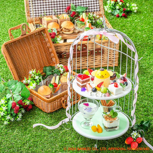 サンリオキャラクターズ ガーデンカフェから、春にピッタリな限定メニューが登場！サンリオのキャラクターのムースが選べるアフタヌーンティーやハニトー(R)などを展開。