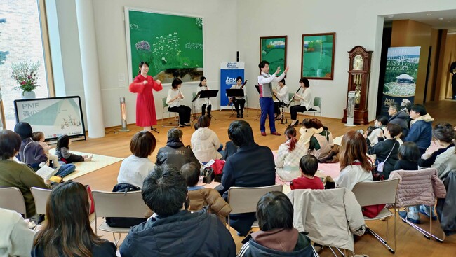 アミノアップ、本社にて子ども向けクラシックコンサートを初開催
